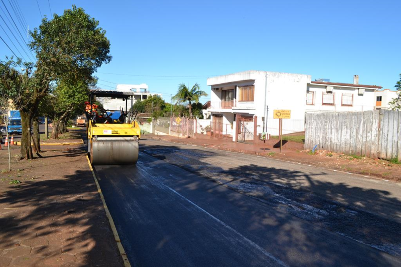 Maior conjunto de obras da história de Santo Ângelo segue com cinco frentes